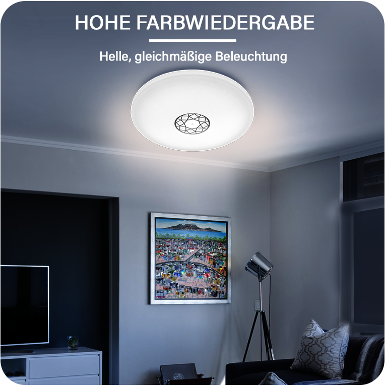 Farbwiedergabe SHINING Oriental-Ornament