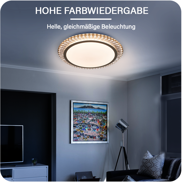 Farbwiedergabe SHINING SOL